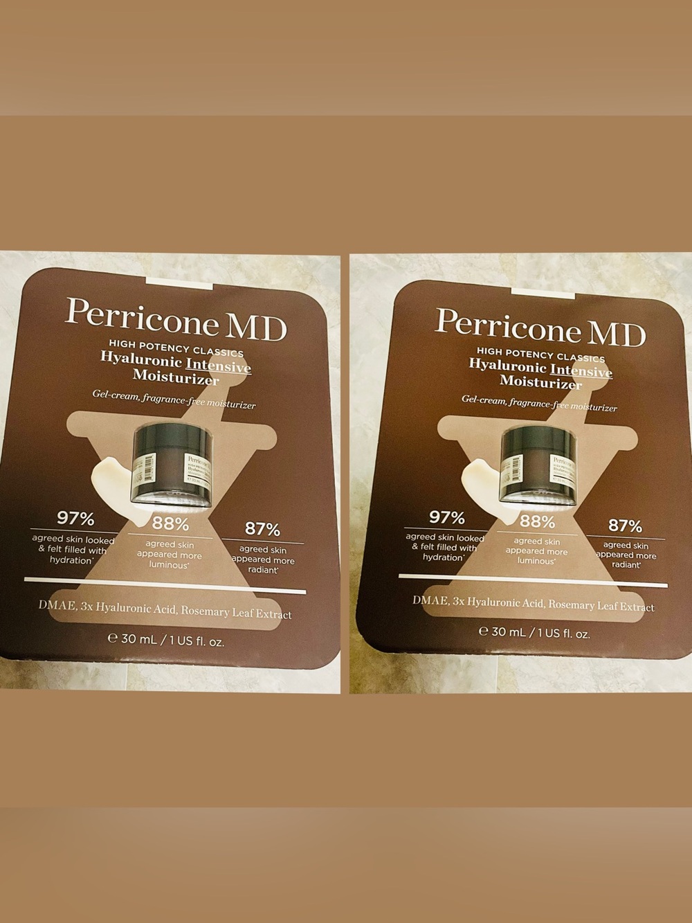2 Perricone MD Hyaluronic Intensive Moisturizer - new sealed